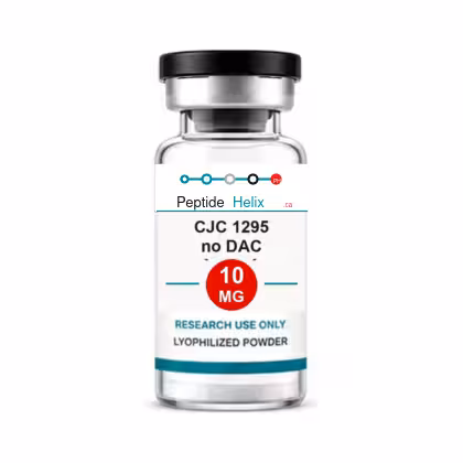 CJC 1295 no DAC 10 MG PeptideHelix.ca clear 3 mL vial