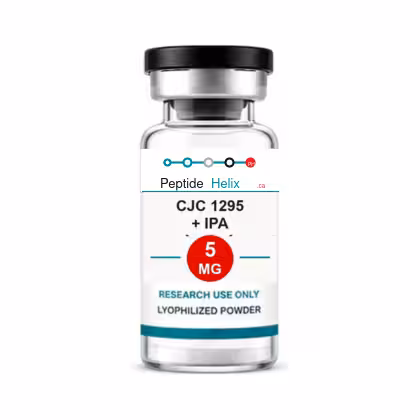 CJC 1295 + IPA 5 MG PeptideHelix.ca clear 3 mL vial