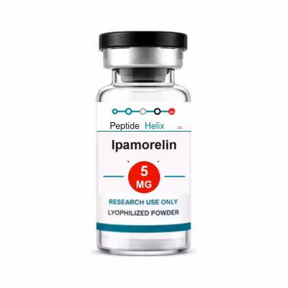 Ipamorelin 5 MG PeptideHelix.ca clear 3 mL vial